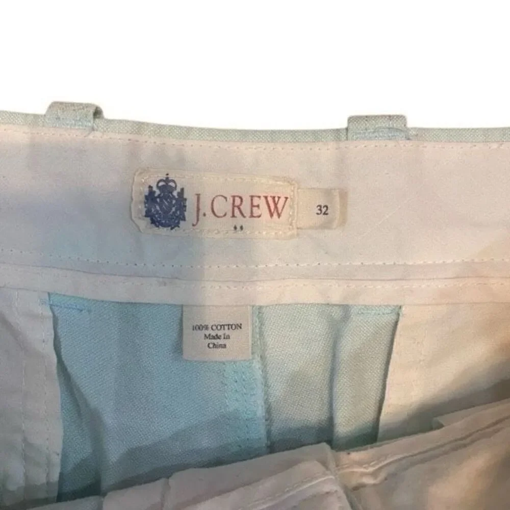J.Crew size 32 Men’s shorts light blueish green
